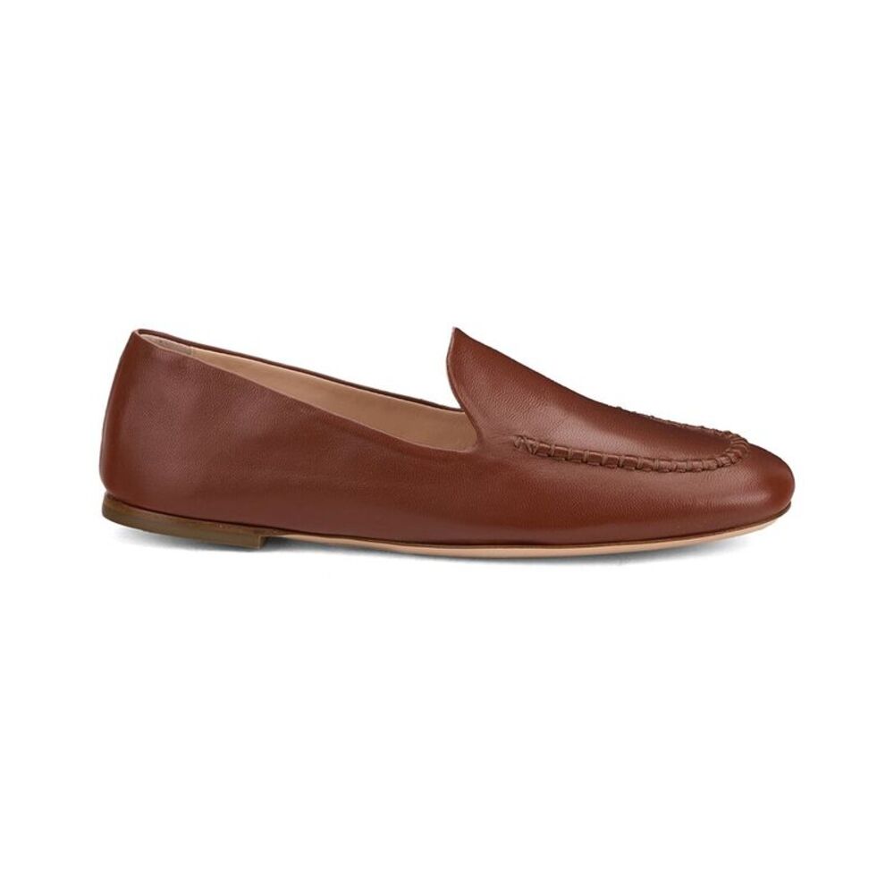 Agl Amelia Leather Loafer, Brown